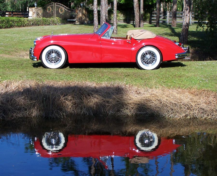  Jaguar XK140M Drophead Coupe 1955 года  (фото 25 из 28)